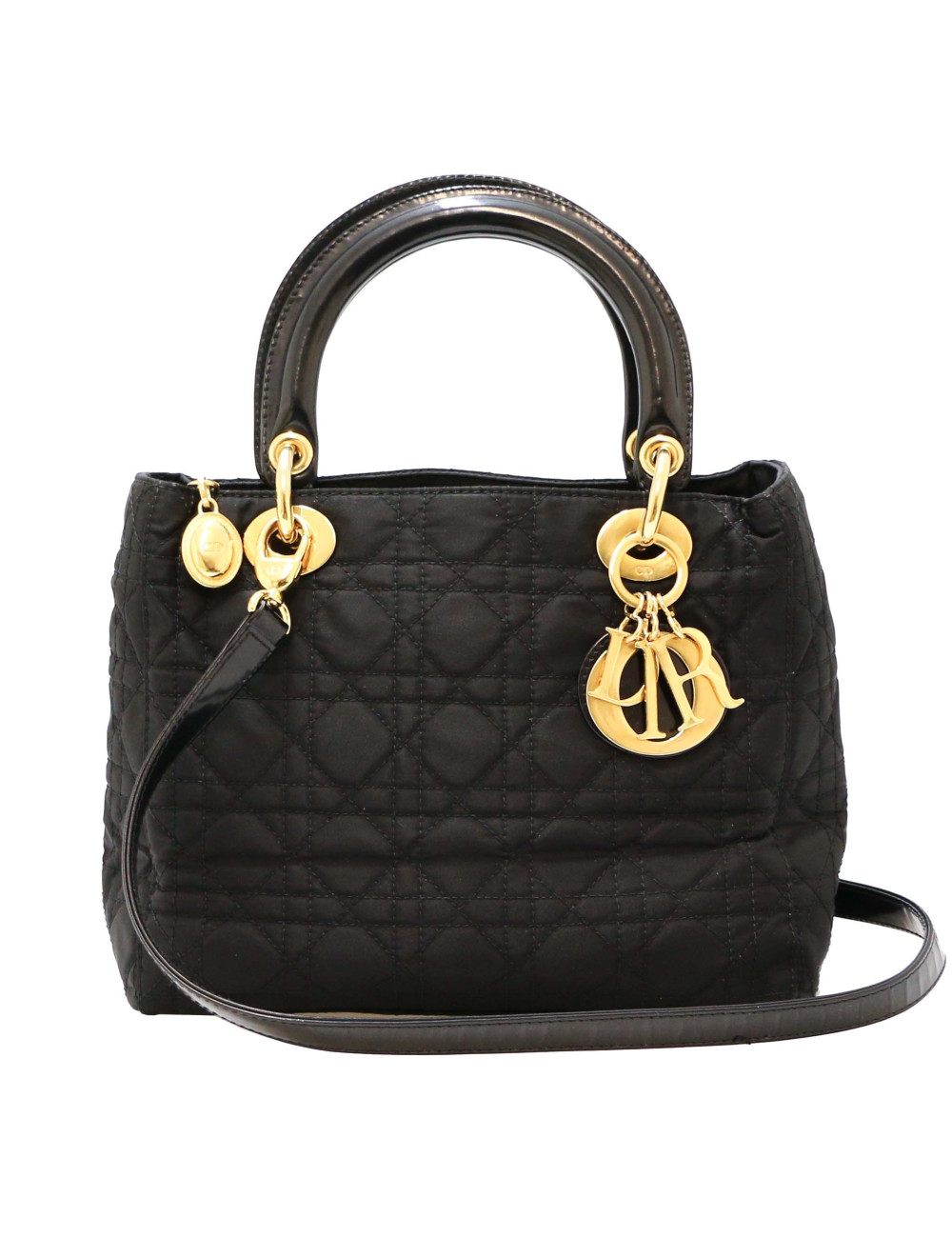 Lady D CHRISTIAN DIOR toile noire