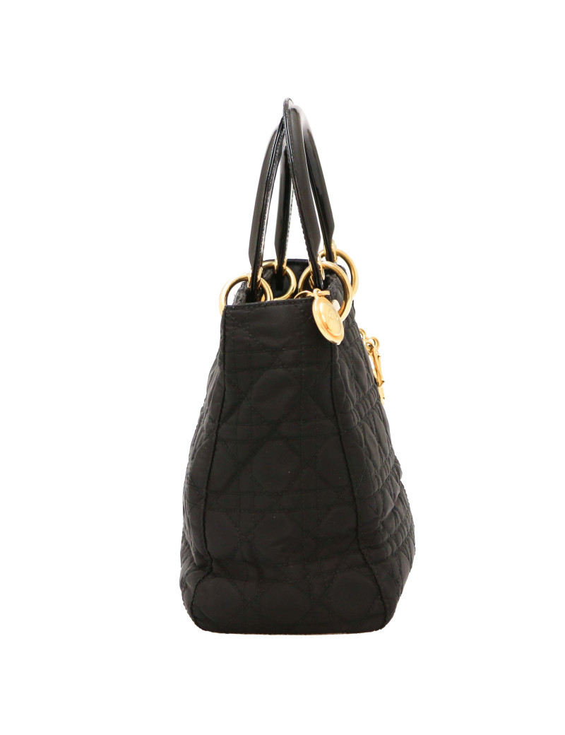 Lady D CHRISTIAN DIOR toile noire