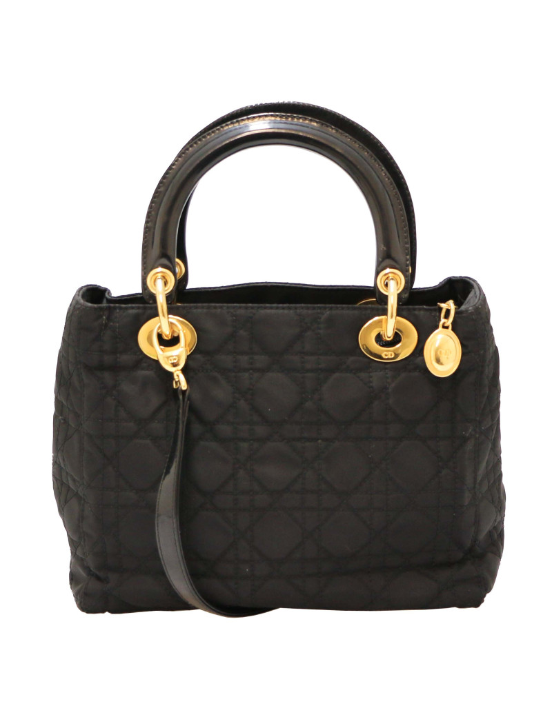 Lady D CHRISTIAN DIOR toile noire