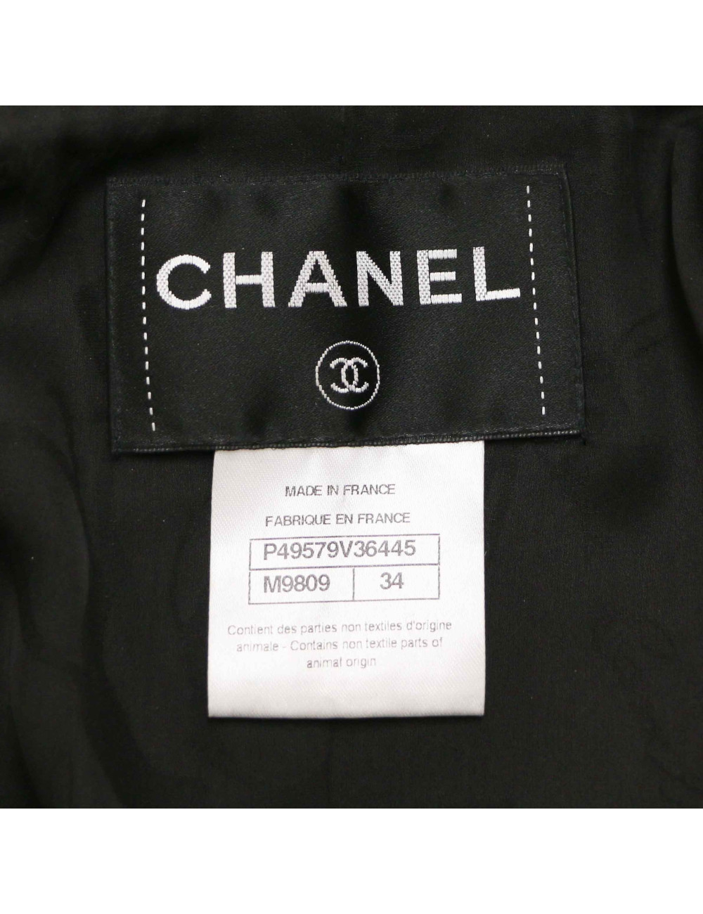 Veste T 34 CHANEL Métiers d'Art Paris-Dallas 