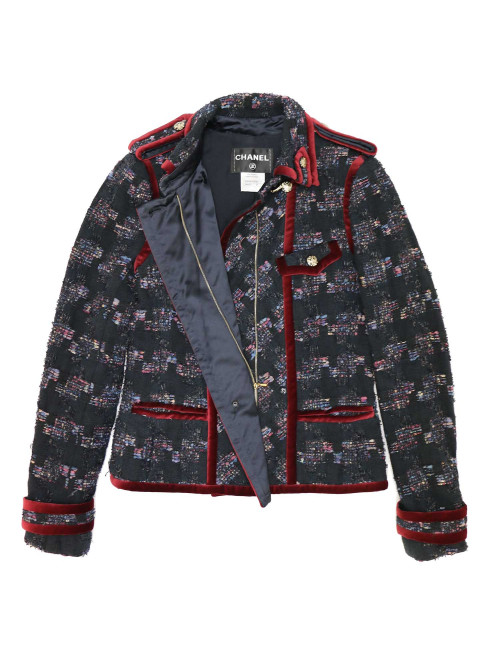 CHANEL jacket, Métiers d'Art Paris-Moscou Collection, size 38 FR