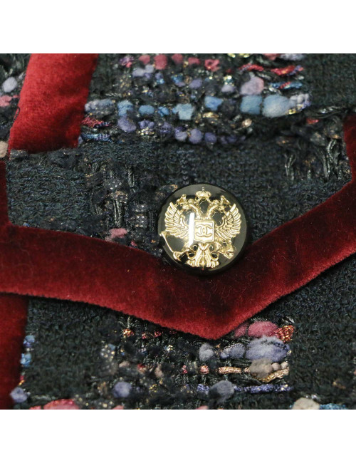 CHANEL jacket, Métiers d'Art Paris-Moscou Collection, size 38 FR
