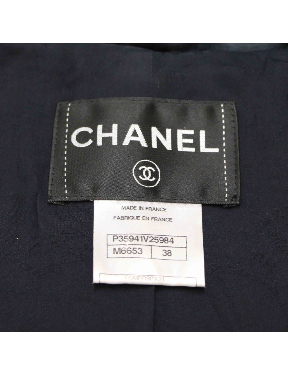 CHANEL jacket, Métiers d'Art Paris-Moscou Collection, size 38 FR
