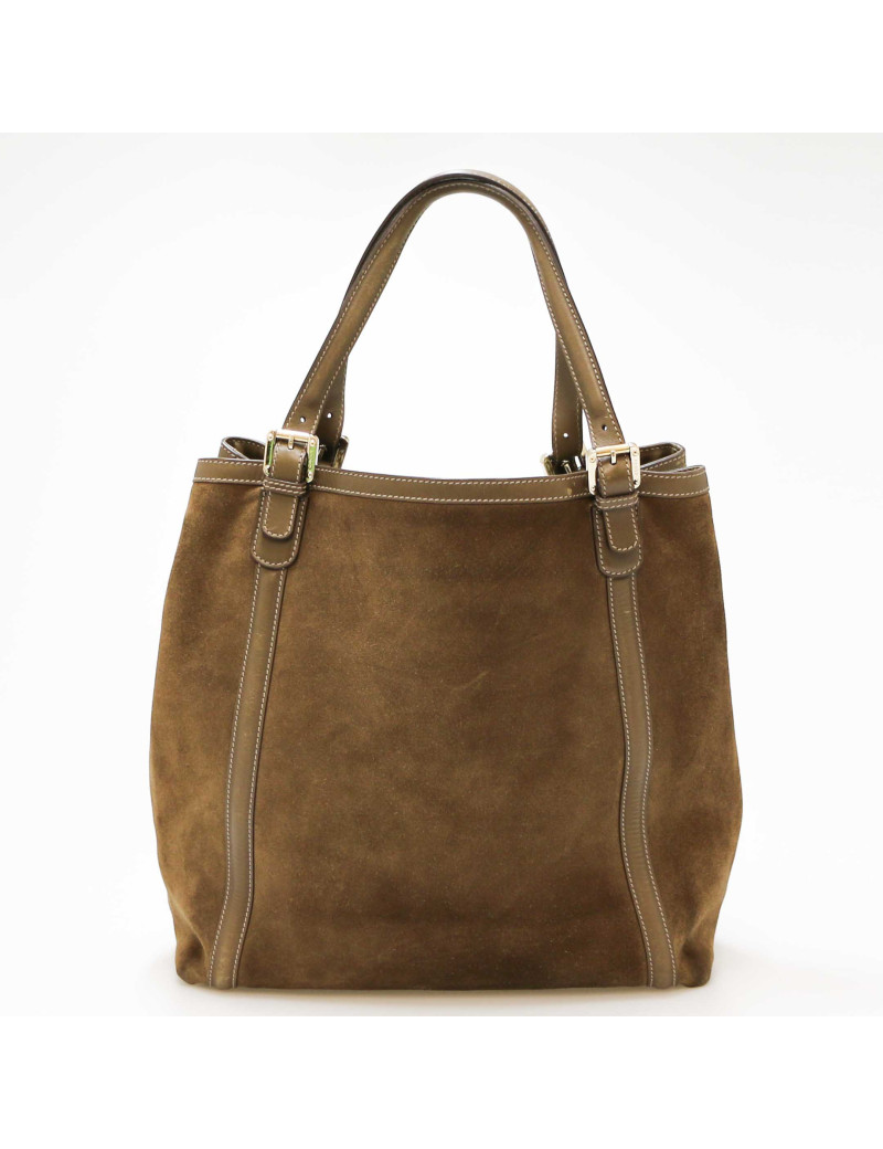 Cabas GUCCI suede marron