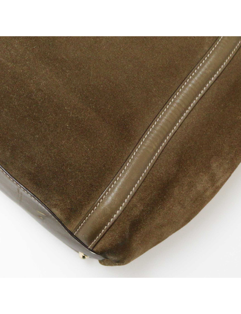 Cabas GUCCI suede marron