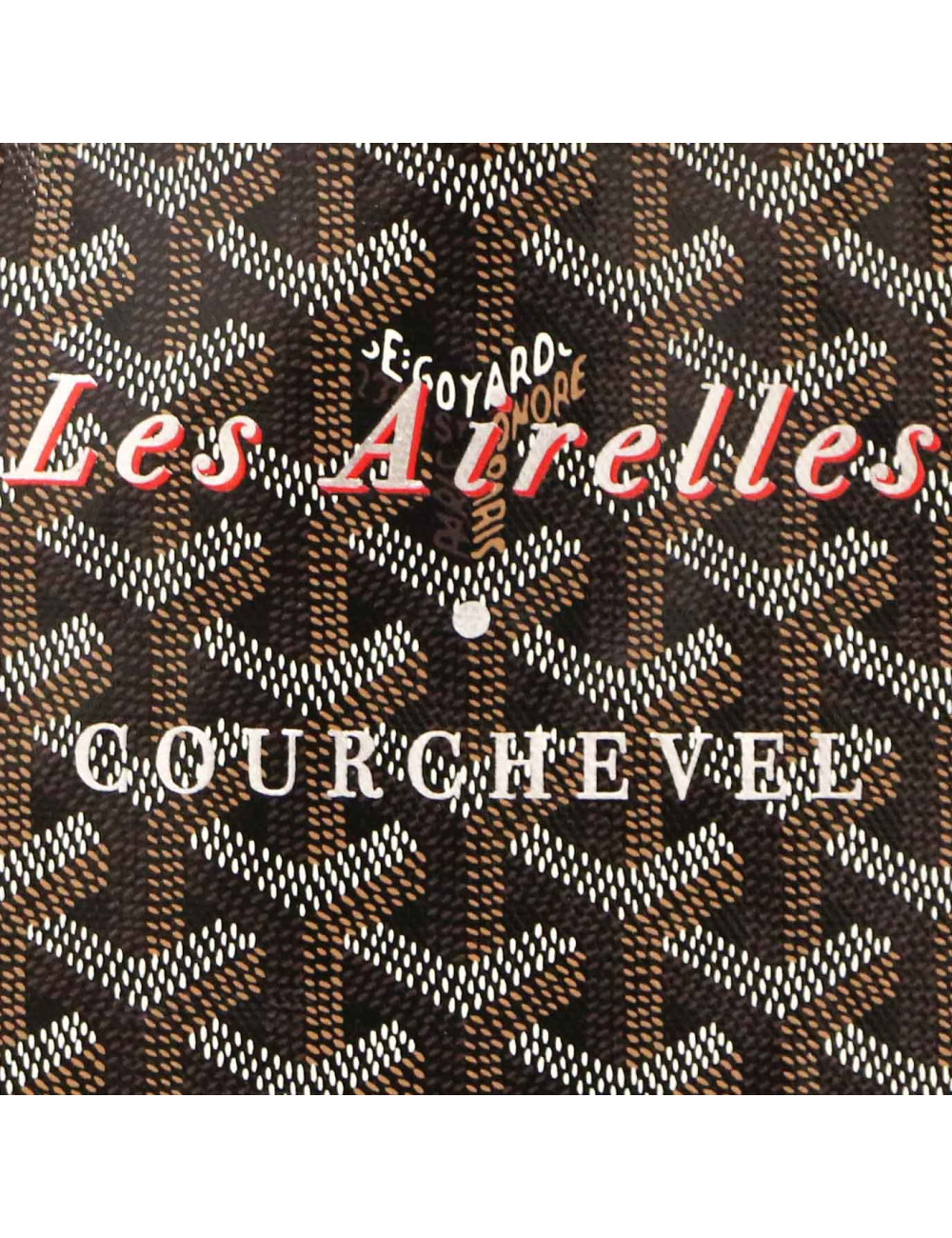 Saint Louis GOYARD les Airelles Courchevel  réversible