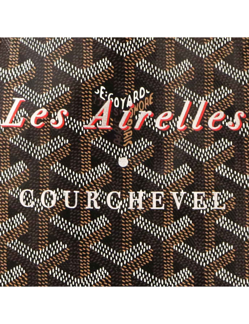 Saint Louis GOYARD les Airelles Courchevel  réversible