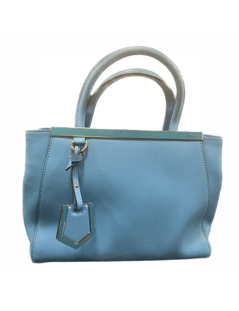 Sac FENDI cuir bleu