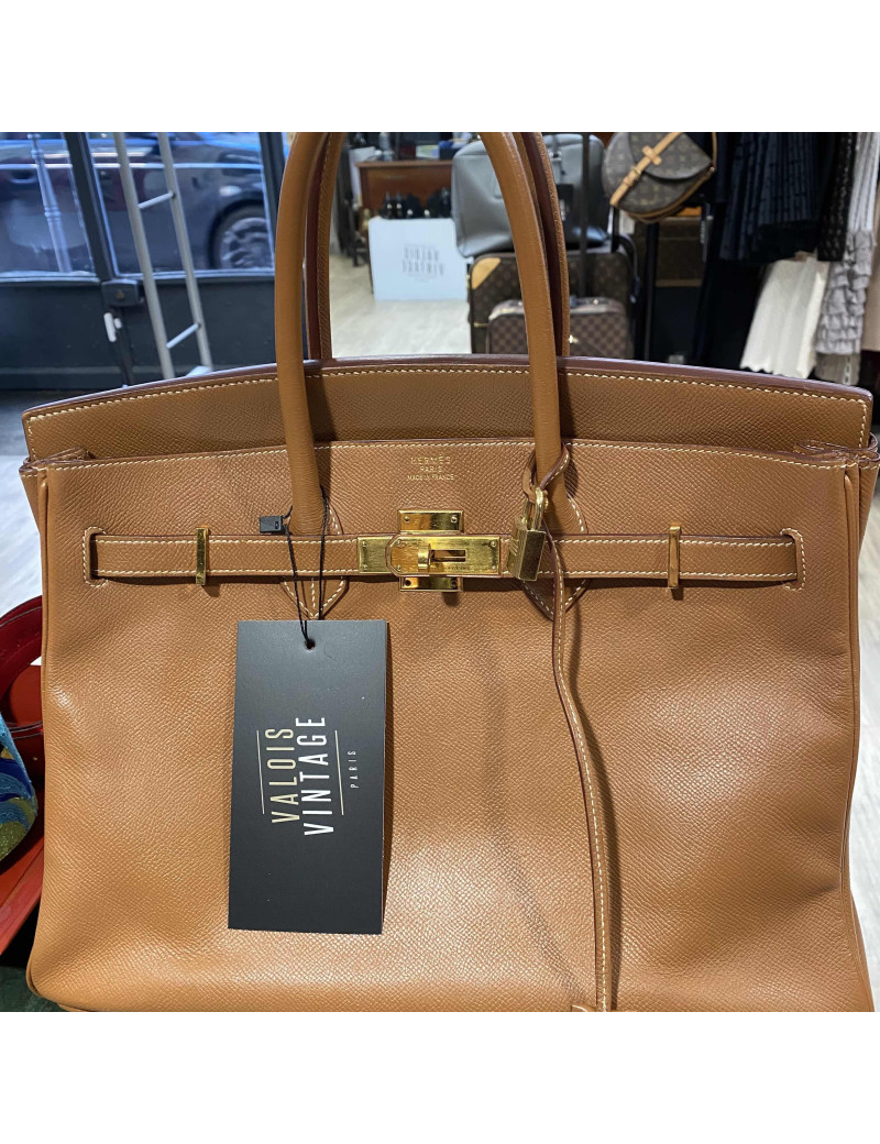 Birkin 35 HERMES togo gold