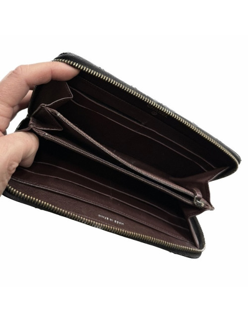 Compagnon CHANEL matelassé noir