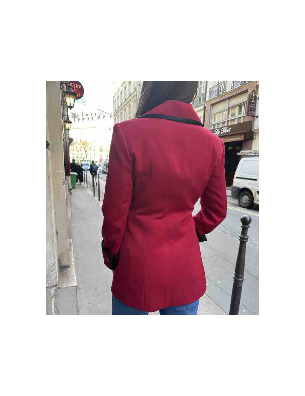 Veste LORIS AZZARO rouge 