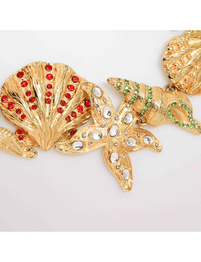 Ceinture GIANNI VERSACE coquillages