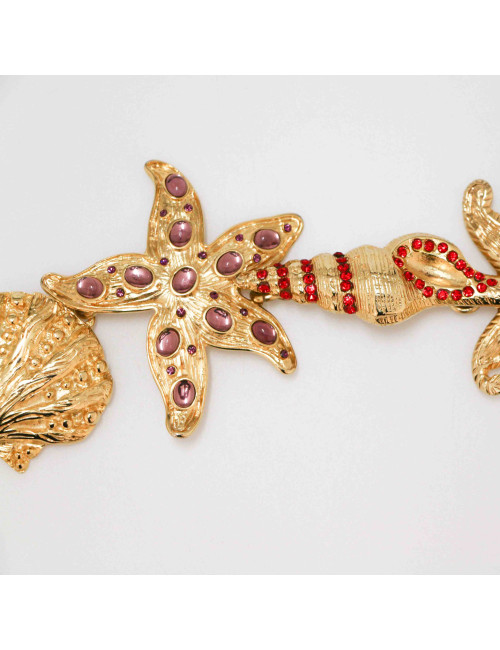 Ceinture GIANNI VERSACE coquillages