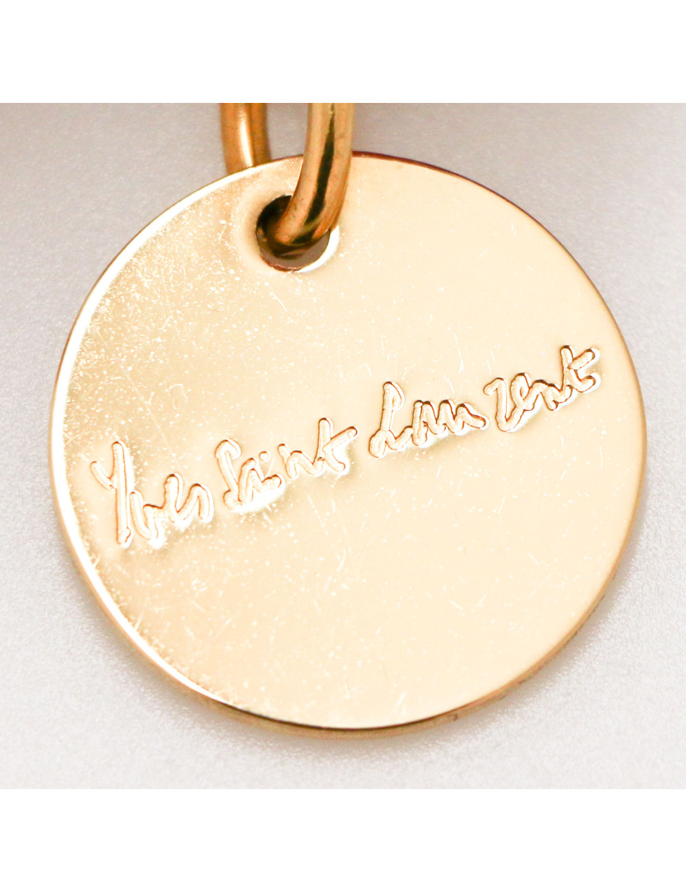 YVES SAINT LAURENT YSL fuchsia leather belt