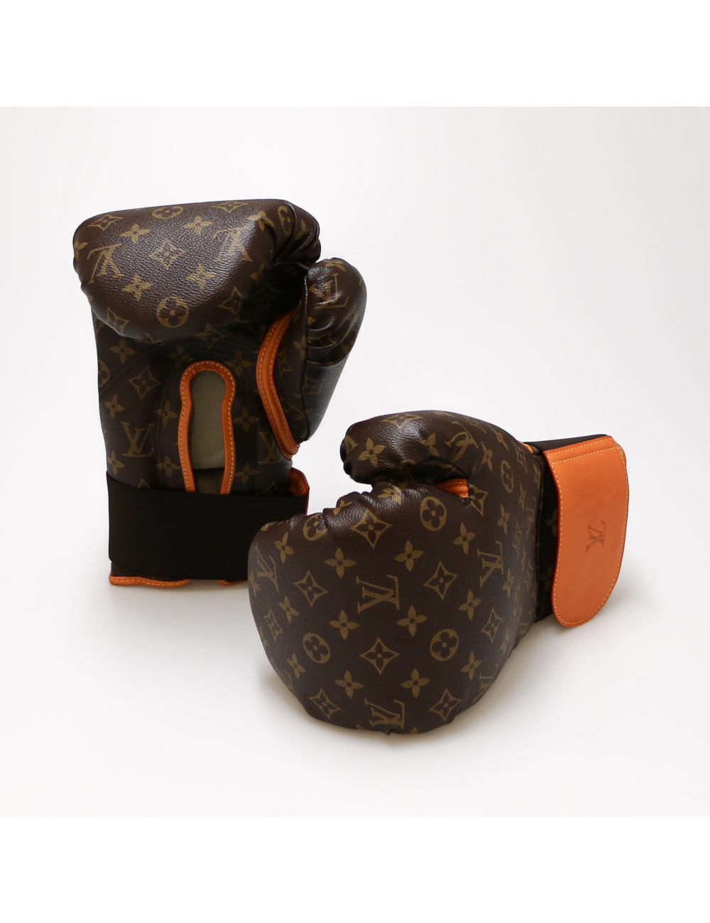 LOUIS VUITTON boxing gloves and sports bag, Monogram by Karl Lagerfeld