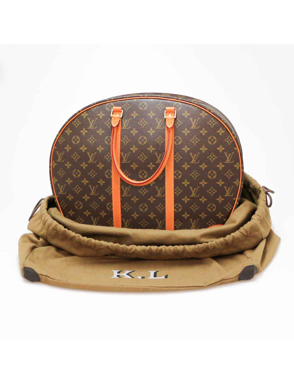 LOUIS VUITTON boxing gloves and sports bag, Monogram by Karl Lagerfeld