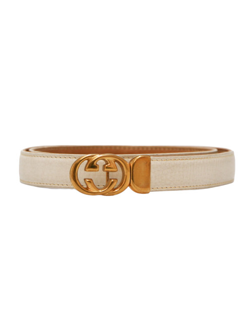 Ceinture T 80 GUCCI beige