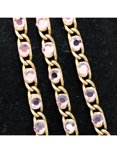 CHANEL Vintage three row long necklace