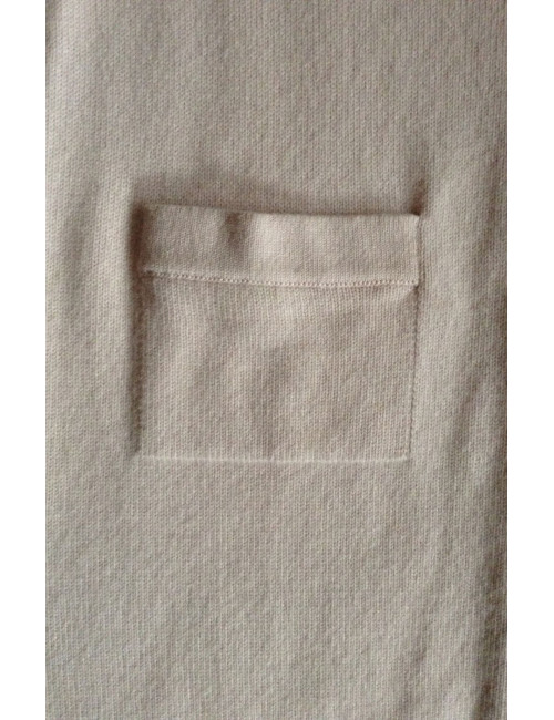 Gilet long CHANEL cachemire rose t 38