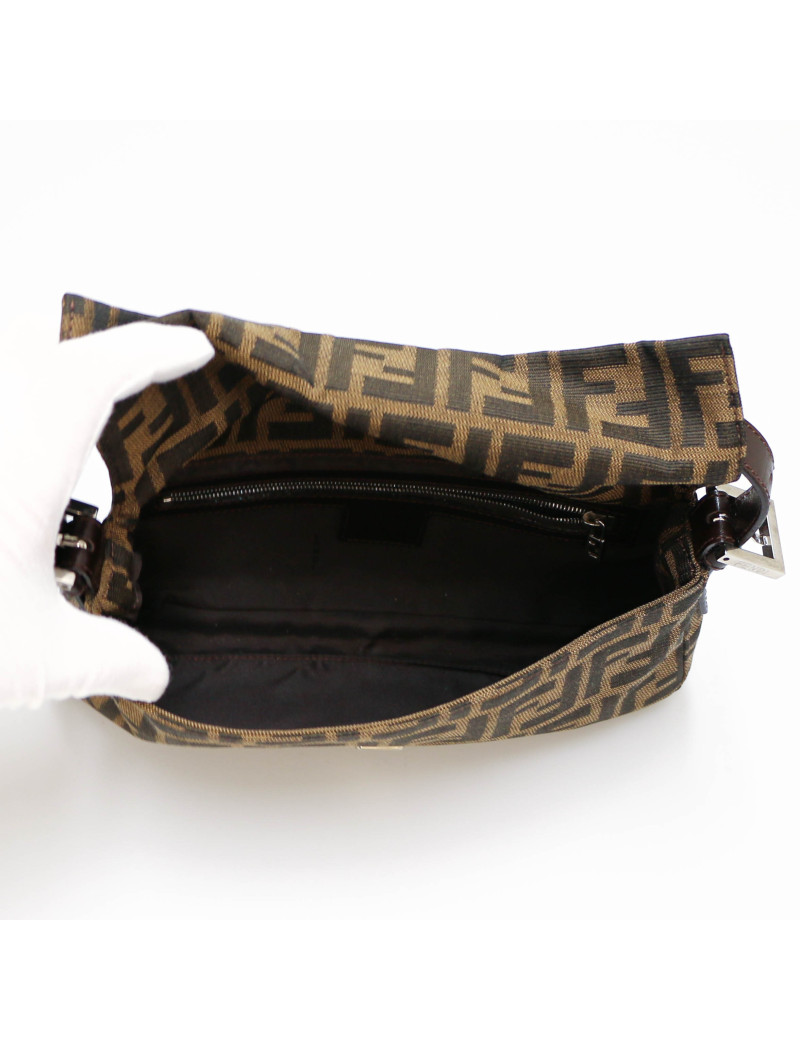 sac Baguette FENDI Monogramme marron