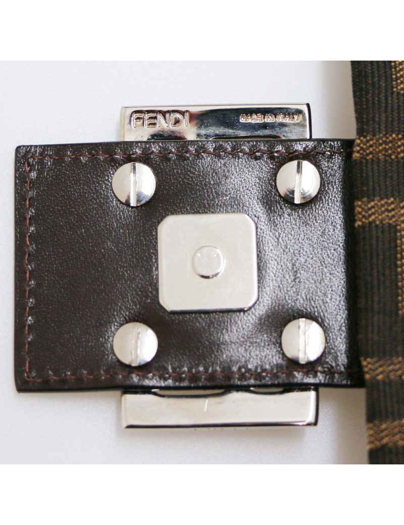 sac Baguette FENDI Monogramme marron