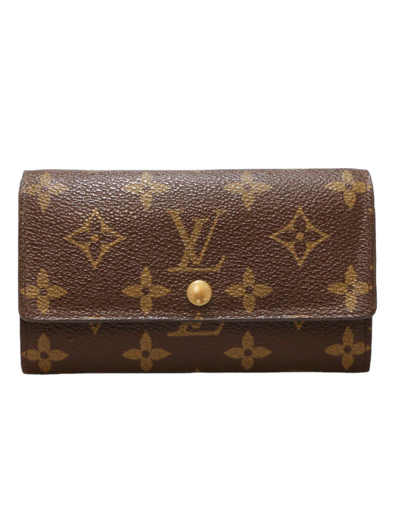 Porte monnaie LOUIS VUITTON toile Monogram