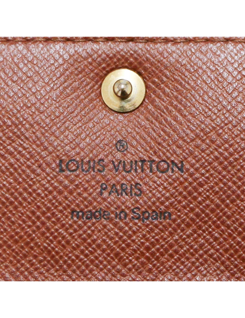 Porte monnaie LOUIS VUITTON toile Monogram