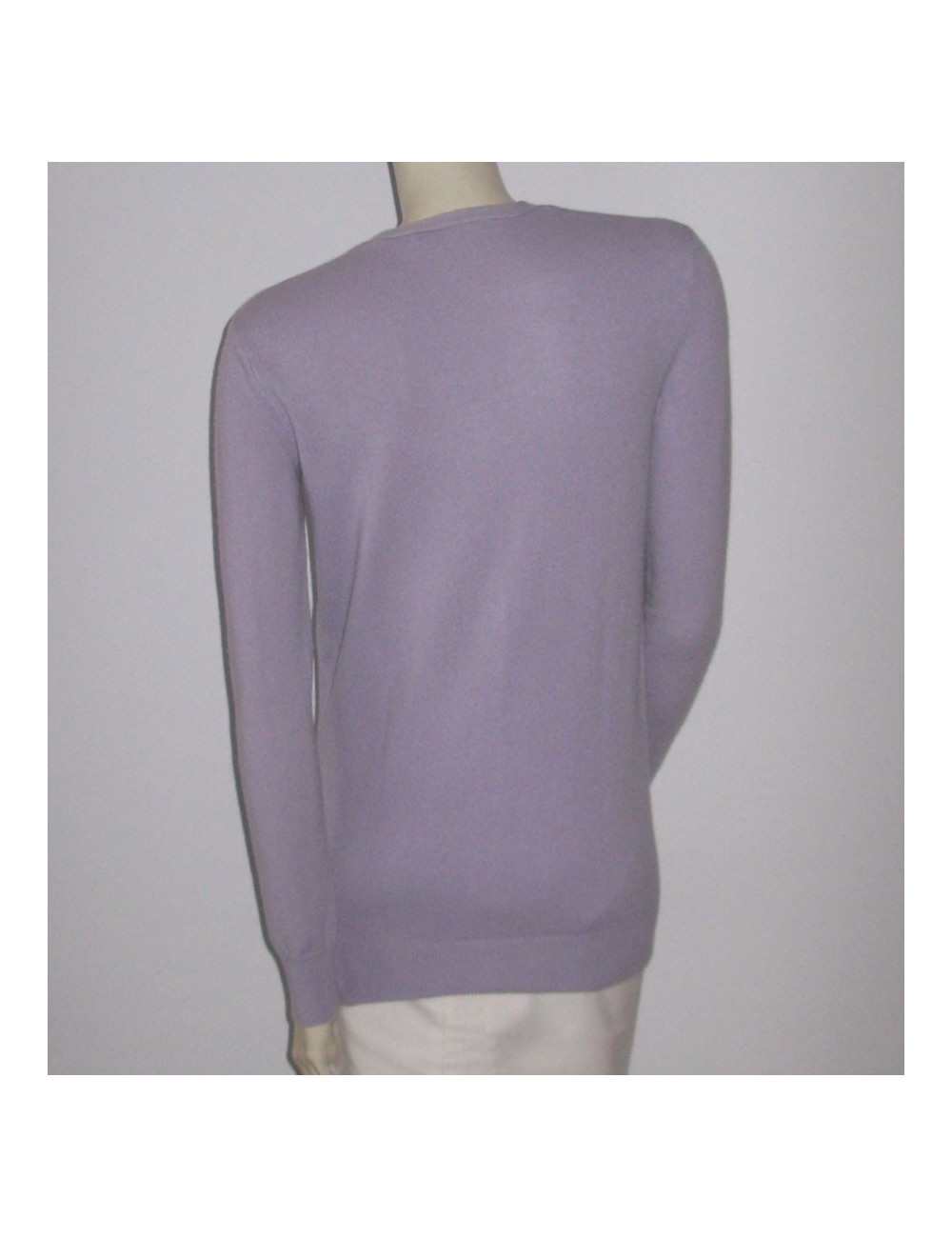gilet RALPH LAUREN cachemire mauve t S
