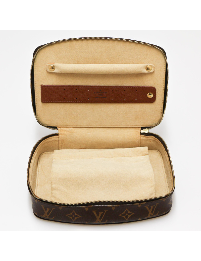 LOUIS VUITTON Monogram jewelry case