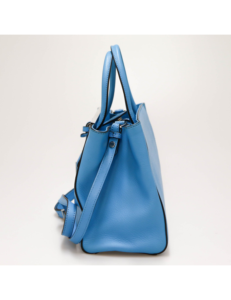 Sac en cuir FENDI bleu