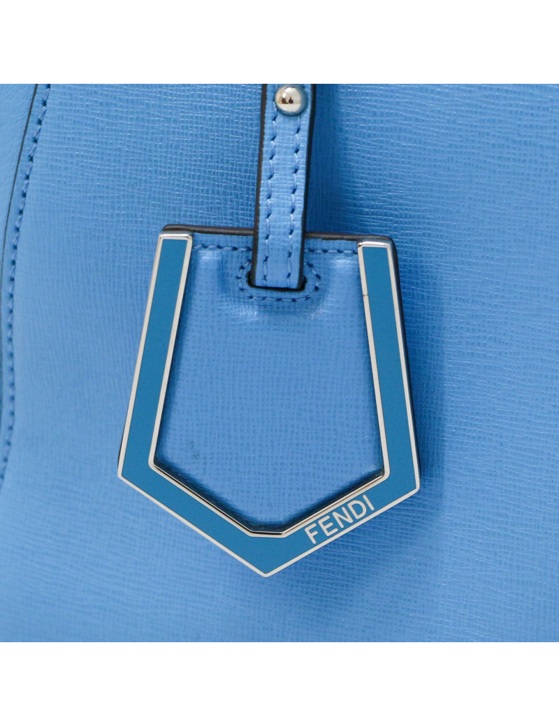 Sac en cuir FENDI bleu