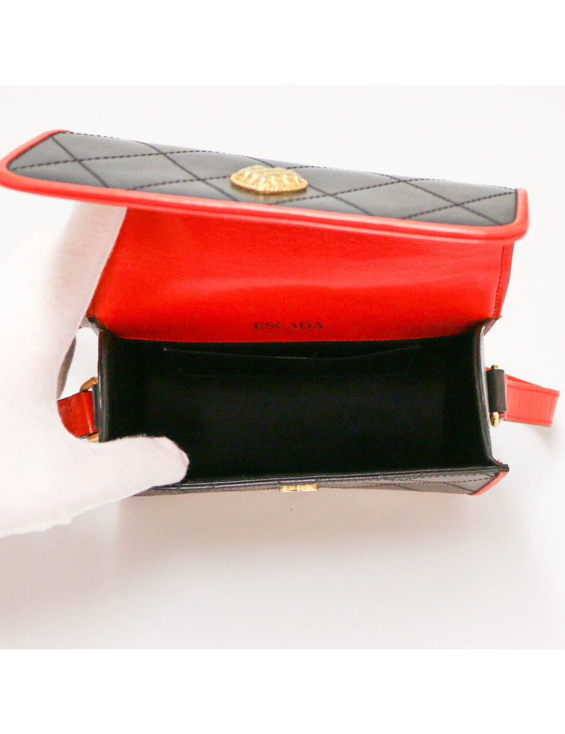 Sac ESCADA vintage noir