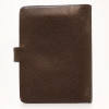 Porte agenda vintage CHANEL cuir marron
