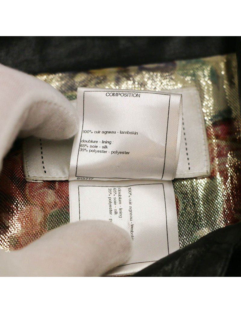 PerfectoT 36 CHANEL cuirMétiers d'Art Parisd-Dubai