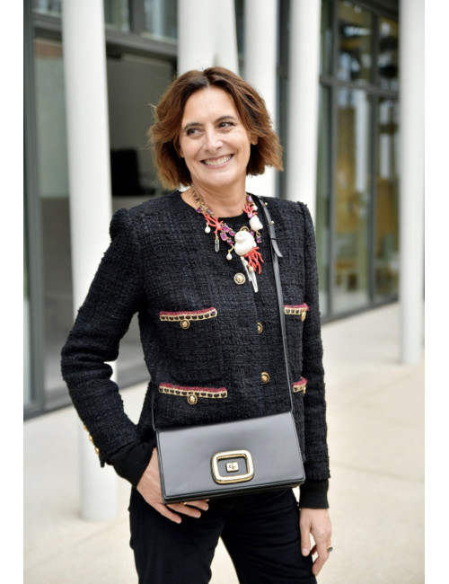 Veste CHANEL noire métier d'art 2020 Chateau des dames