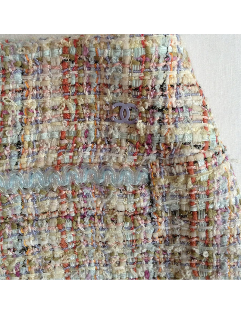 Jupe CHANEL t34 tweed