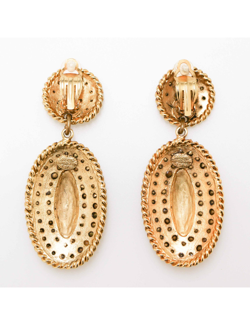 Clips vintage RAMBAUT pendants