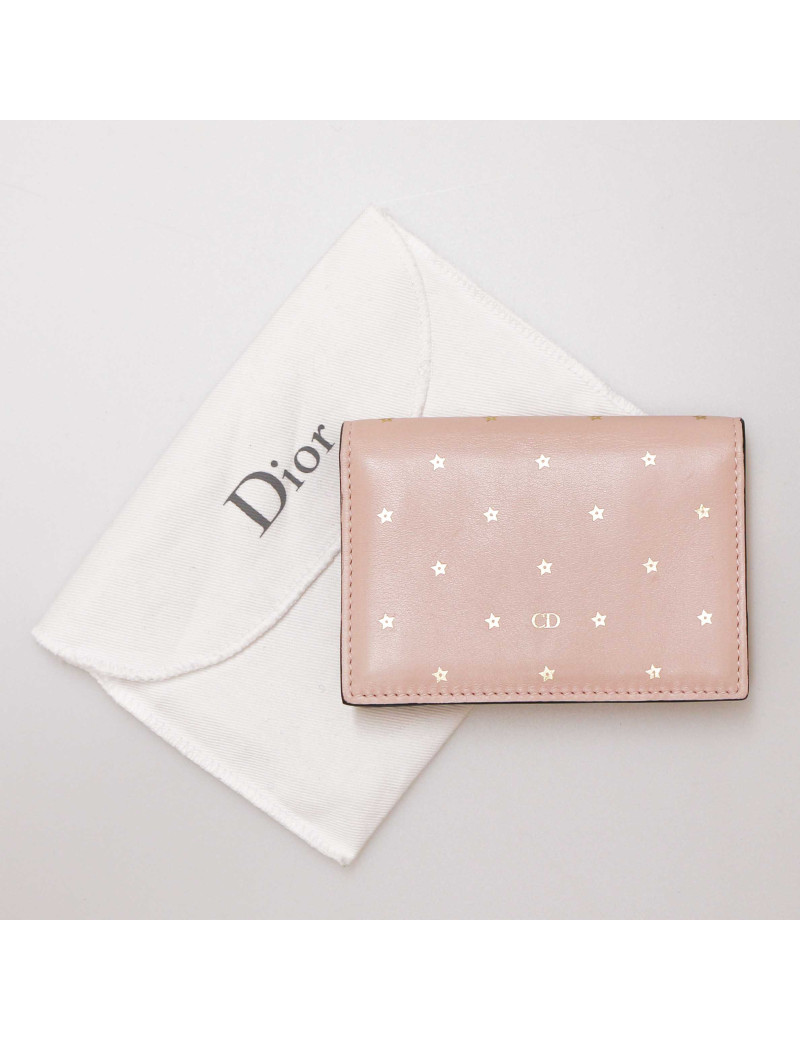 Porte monnaie DIOR rose
