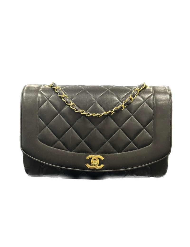 Sac classique Diana CHANEL noir