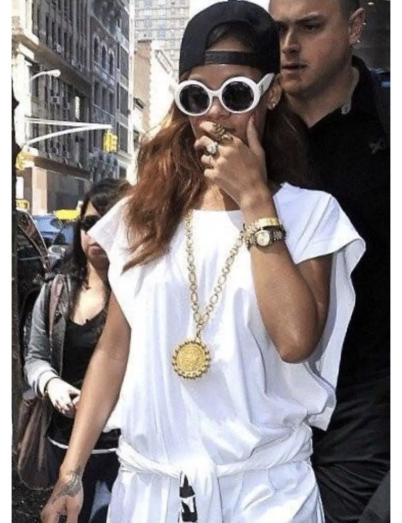 Sautoir vintage CHANEL rond