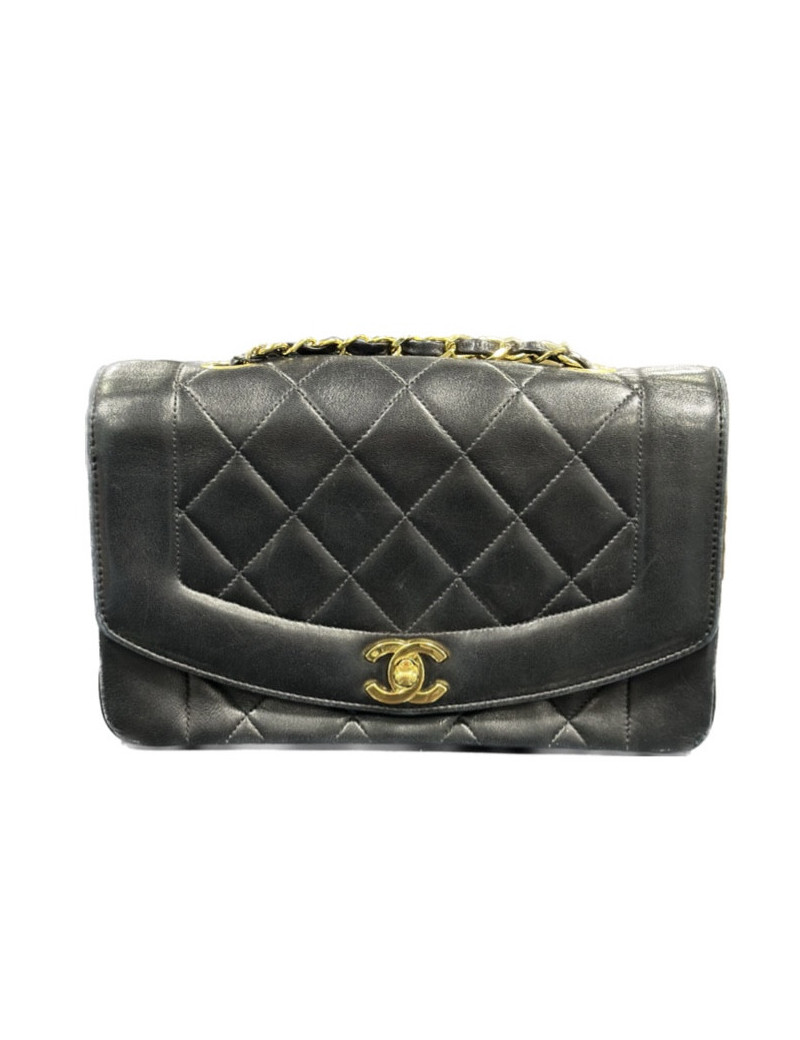 Sac petit matelassé Diana CHANEL vintage
