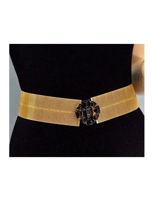 Ceinture Couture CHANEL pâte de verre 