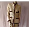 CHANEL jacket off white T40