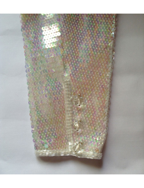 veste CHANEL couture à sequins 