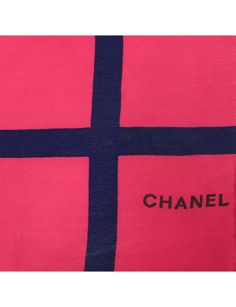 Foulard CHANEL voile de soie