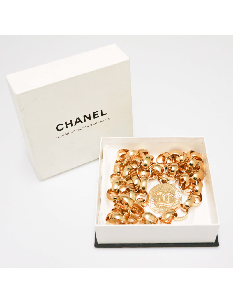 Ceinture CHANEL chaine 1986