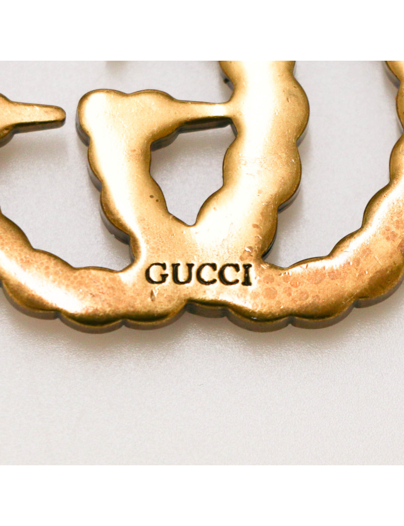 Clous pendants GUCCI strass multicolres