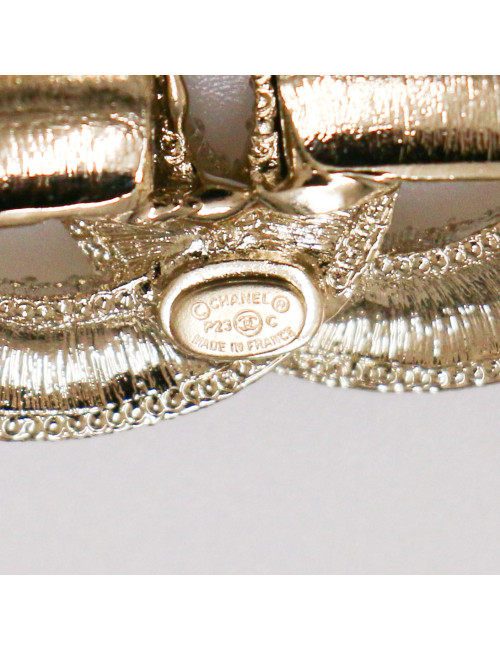 Bracelet CHANEL CC strass multicolore