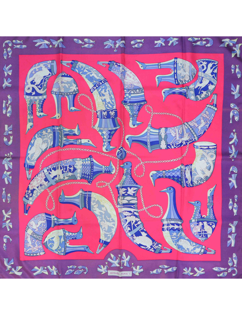 Carré HERMES soie 100%