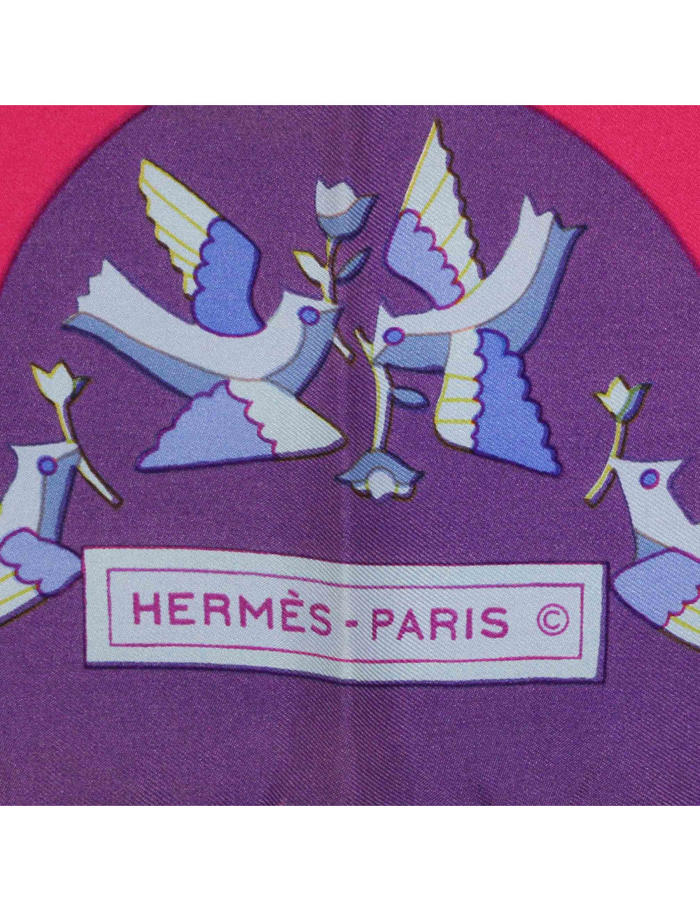 Carré HERMES soie 100%